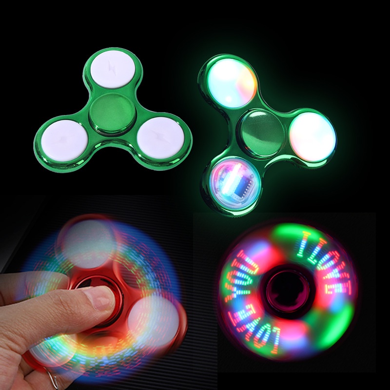 พร้อมส่ง-ไจโร-ของเล่น-led-fidget-spinner-แฮนด์สปินเนอร์-ของเล่นฟิดเจ็ตสปินเนอร์-ของขวัญสำหรับเด็ก