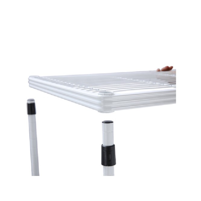 chandee-ชั้นวางของ-4ชั้น-90x45x160-เส้นลวดตรง-white-ท่อ1นิ้ว-1ชิ้น-ออเดอร์