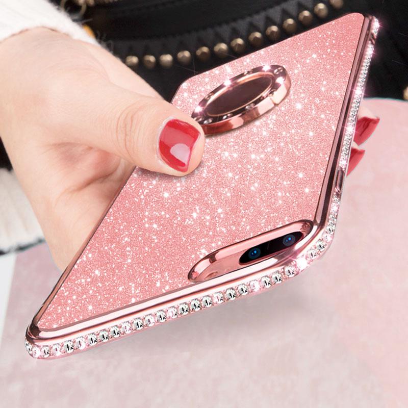 OPPO F9 A3S A83 A7 A71 A37 F3 A77 A79 F5 A73 A39 A57 F1S A59 A5 A3 Plating Bling TPU Case Silicone Phone Cover