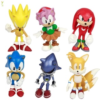 ภาพขนาดย่อของภาพหน้าปกสินค้าSoft Plush FigureToys ตุ๊กตานุ่ม รูปการ์ตูนเม่น sonic the hedgehog ขนาด 20-30 ซม Cartoon Character Cuddle Pillow for Kid Children จากร้าน yirong.th บน Shopee ภาพที่ 7