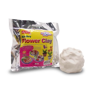 ไฮคราฟท์ ดินปั้น ปั้นดอกไม้ ดินญี่ปุ่น ดินปั้นของจิ๋ว 200กรัม Hi Crafts Flower Clay 200g.