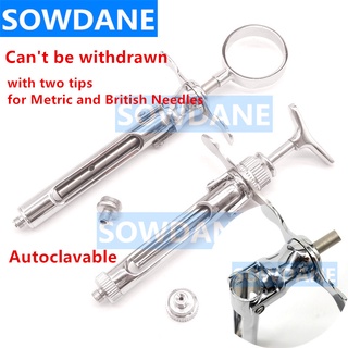 1 set Dental INTRALIGAMENTAL SYRINGE Aspirating Ajustable Handle Detnal Surgical Instrument Tool Flat Tip Dental Implant