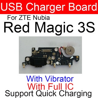 ภาพขนาดย่อของภาพหน้าปกสินค้าโปรโมชั่น บอร์ดชาร์จ USB พร้อมเครื่องสั่น แบบเปลี่ยน สําหรับ ZTE Nubia M2 Play N3 Red Magic 3 3S X Z11 mini Z17 miniS Z17S Z18 จากร้าน cosmic.th บน Shopee ภาพที่ 2