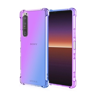 เคสโทรศัพท์มือถือซิลิโคนใสกันกระแทกสําหรับ Sony Xperia 1 Iii 10 Ii L5 L4