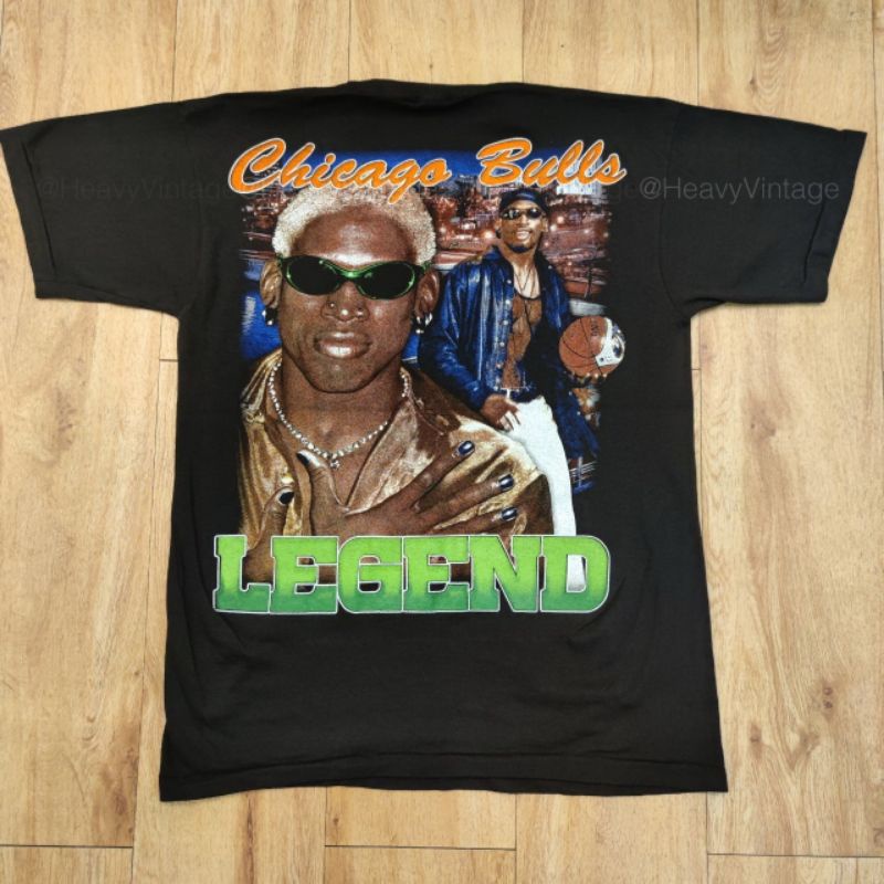 dennis-rodman-ตำนานชิคาโกบูลส์-เสื้อยืดทัวร์วงบาสเก็ตบอล