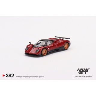 Mini GT No. 382-L Pagani Zonda F Rosso Dubai