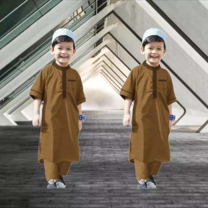 ชุดเสื้อผ้ามุสลิม-สําหรับเด็กผู้ชาย-อายุ-1-12-ปี-จํานวน-1-ชุด
