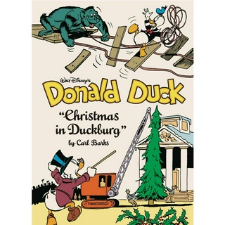 Walt Disneys Donald Duck: Christmas in Duckberg (Vol. 21): Complete Carl Barks Disney Library Hardcover