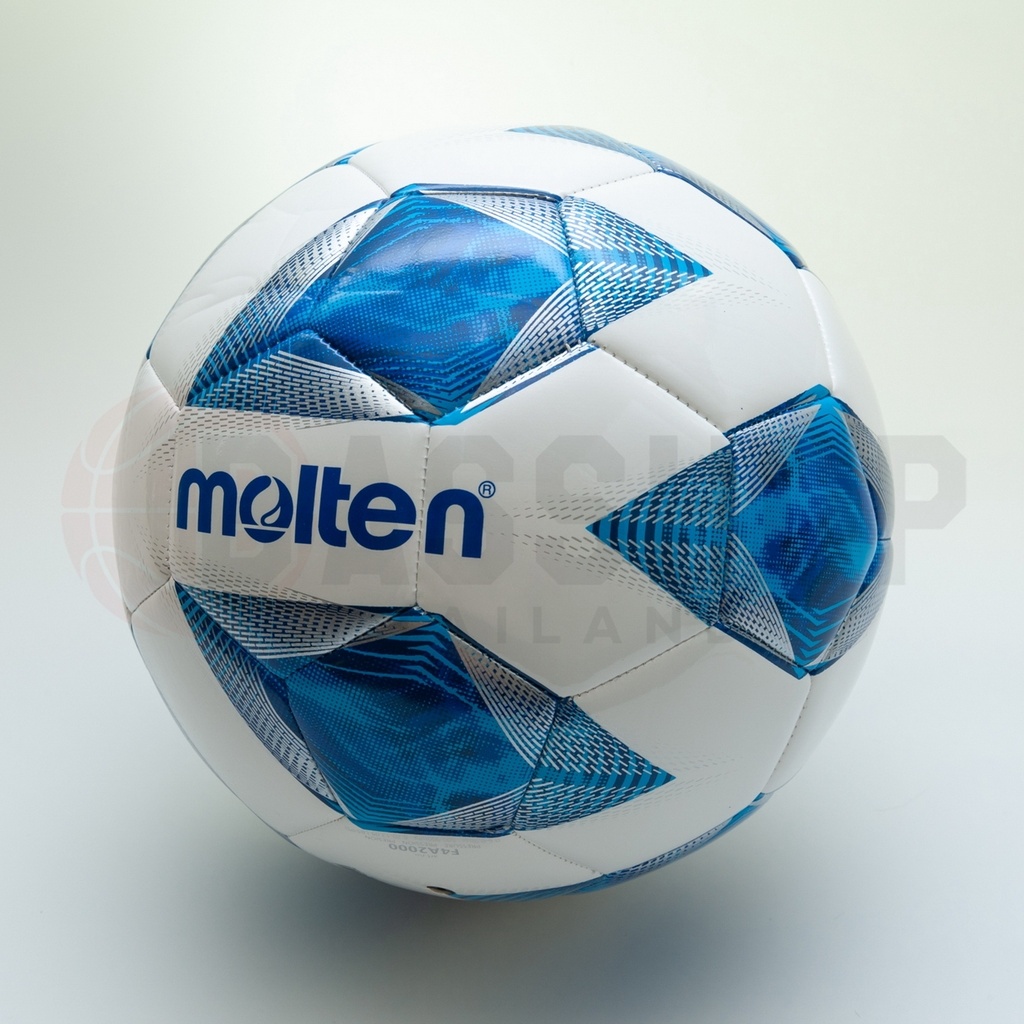 ภาพหน้าปกสินค้าลูกฟุตบอล Molten F4A2000 ลูกฟุตบอลหนังเย็บ เบอร์4 รุ่นใหม่ปี 2020 สินค้าออกห้าง (%) จากร้าน basshopthailand. บน Shopee