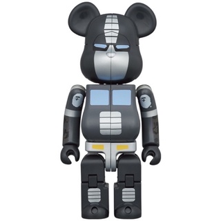 (ของแท้) Be@rbrick 200% TRANSFORMERS OPTIMUS PRIME BAPE BLACK (Bearbrick)