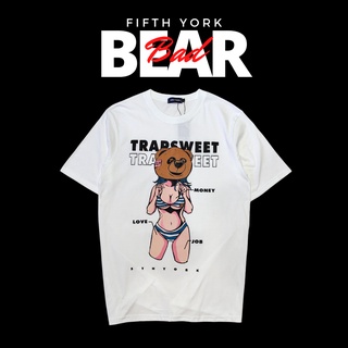 เสื้อยืดขายดีBikini Bear  street wearS-3XL