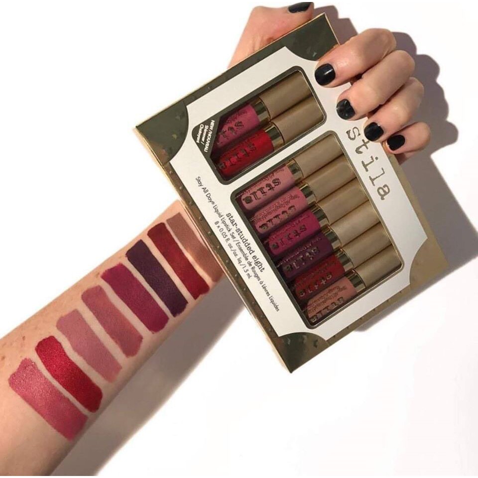 stila-star-studded-eight-stay-all-day-liquid-lipstick-เซตลิปสติก-stila-8-แท่ง-8-สี