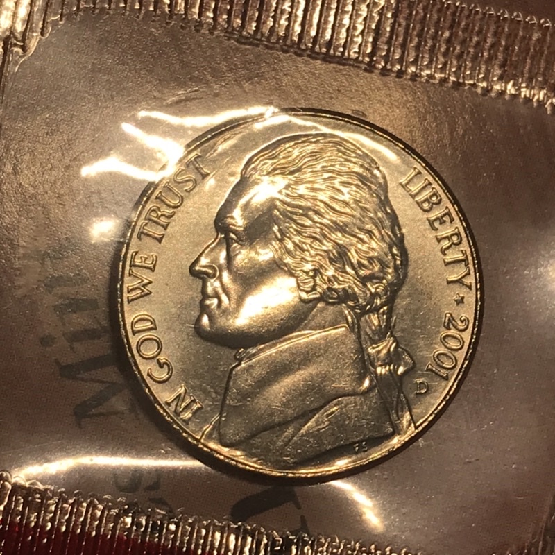ชุดเหรียญ-us-ปี-2001-มิ้นท์-d-10-เหรียญ