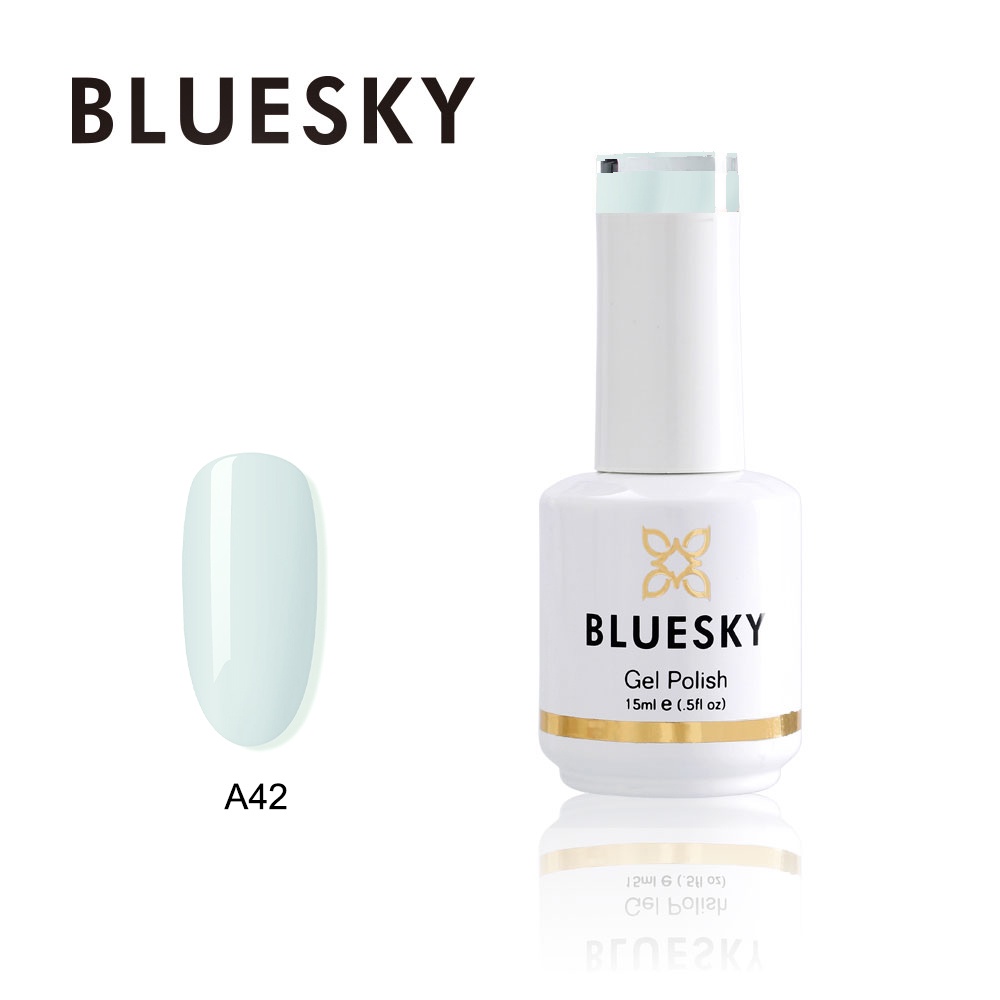 สีเจล-bluesky-gel-polish-เขียวมิ้น-a42