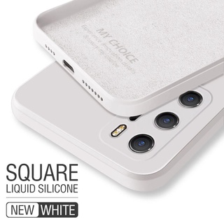 ลูกอมขอบตรงเคสซิลิโคนกันกระแทก Huawei P40 P30 P20 Mate 40 30 Pro Plus 4G 5G 2021