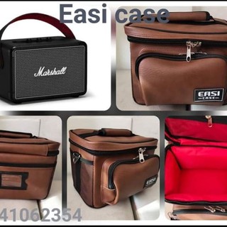 กระเป๋าใส่ลำโพง  Marshall kilburnสีน้ำตาลแบบหนังจากEasicase