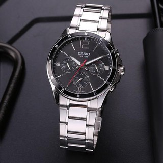 สินค้า นาฬิกา Casio Standard นาฬิกาผู้ชาย สายแสตนเลส รุ่น MTP-1374D-1A -มั่นใจของแท้ 100% รับประกันสินค้า 1 ปี