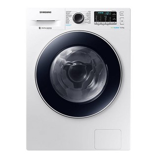 เครื่องซักผ้า เครื่องซักผ้าฝาหน้า SAMSUNG WW80J54E0BW/ST 8 กก. อินเวอร์เตอร์ เครื่องซักผ้า อบผ้า เครื่องใช้ไฟฟ้า FL WM S