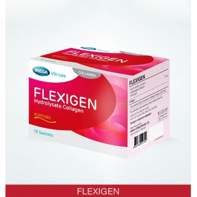 Mega We Care FLEXIGEN Hydrolysate Collagen 10000 Mg (15 ซอง X 1 กล่อง ...