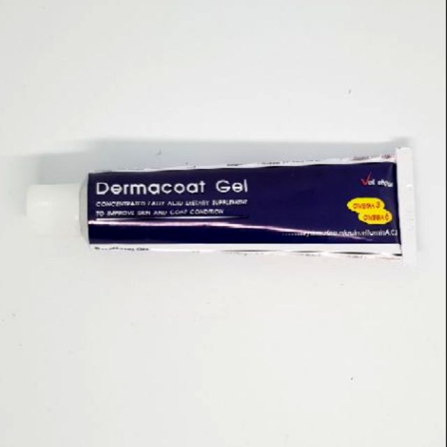 dermacoat-gel-อาหารเสริมบำรุงขนและผิวหนัง-แมว-สุนัข-120g