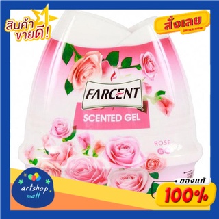 ฟาร์เซ็นท์ เจลหอมปรับอากาศ กลิ่นกุหลาบ 200 กรัม แพ็ค 3Farcent Air Freshener Gel Rose 200 g. Pack 3