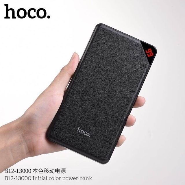 hoco-แบตสำรอง-13000mah-powerbank-hoco-b12-initial-color-ของแท้100