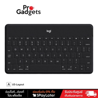 ภาพหน้าปกสินค้าLogitech KEYS-TO-GO Keyboard Wireless (US) คีย์บอร์ดบูลทูธ สำหรับ Mac , iPhone ® , iPad , Apple ® TV ที่เกี่ยวข้อง