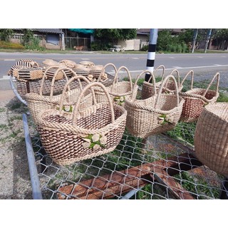 🌿ตะกร้า🌿ตะกร้าไปวัด🌿ตะกร้าผักกตบชวา🌿Woven Basket🌿ตะกร้าสาน🌿กระเป๋าผักตบชวา🌿กระเช้า🌿ตะกร้าใส่นม🌿ของขวัญ🌿ของฝาก