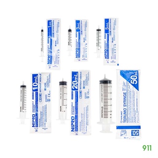 ไซริงค์ 1 ML, 3ML ,5 ML,10 ML,20 ML,50 ML