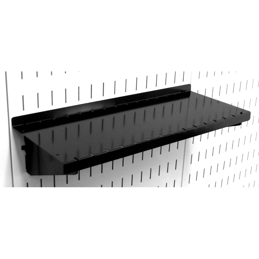 thumbnail image 2 of Wall Control 4" Deep Pegboard Shelf - 16" Wide White Steel Shelf Assembly 2 of 12
