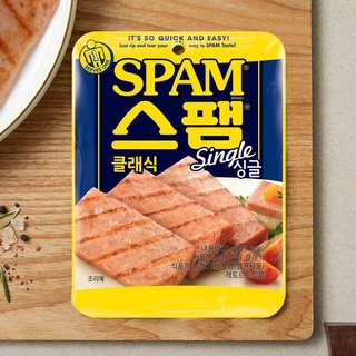 สินค้า CJ Spam 🔥โปร 79 บาท🔥 มาใหม่!! [80g 1ea]스팸 클래식 오리지널Classic Original นำเข้าแท้เกาหลี แฮมซอง สแปมเกาหลี80g 1ห่อ [ mama ]