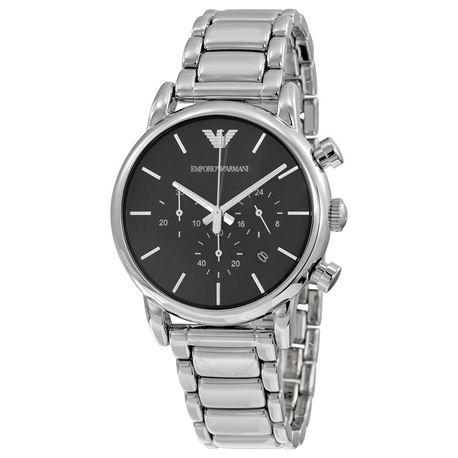 นาฬิกาข้อมือผู้ชาย-emporio-armani-chronograph-black-dial-stainless-steel-mens-watch-ar1853