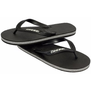 CRESSI BEACH SANDALS BLACK สีดำ-รองเท้าแตะเดินชายหาด สำหรับผู้ใหญ่