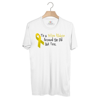 BP591 เสื้อยืด Yellow Ribbon : ริบบิ้นสีเหลือง