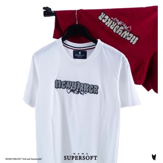 เสื้อยืด Memo Supersoft Premium งานปัก รุ่น Newyorker สินค้าลิขสิทธิ์แท้