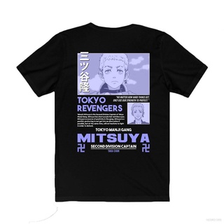 เสื้อยืดโอเวอร์ไซส์【Tokyo Revengers】เสื้อยืดแขนสั้นพิมพ์ลาย Takashi Mitsuya ไซส์ S-4XlS-3XL