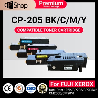 CFSUPPY  CP205B/ CT201591 / CT201592/ CT201593 / CT201594 for Printer Fuji XEROX CP105 / CP205/CM215 หมึกเทียบเท่า Toner