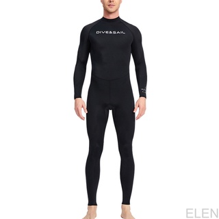 ภาพหน้าปกสินค้าWetsuits Diving Suit Men\'s and Women\'s Wetsuit Full Body Swimsuit UPF 50   Sunprotection for Diving SnorkelingELEN ที่เกี่ยวข้อง