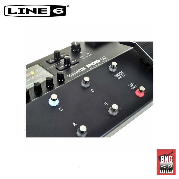 เอฟเฟคกีตาร์-line-6-pod-go-wireless-มัลติเฟคเฟค-ไลน์ซิก-guitar-multi-effect