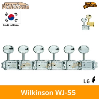 ภาพหน้าปกสินค้าWilkinson WJ-55 Vintage Style Guitar Tuner L6 ลูกบิดกีต้าร์ วินเทจ แถวเดียว Made in Korea ที่เกี่ยวข้อง