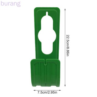 Telescopic Water Hose Pipe Hook ABS Plastic High Pressure Car Washing Water Tube Hose Holder Hanger, Green burang