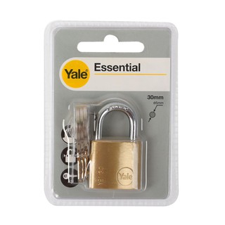 YALE กุญแจคอสั้น 30 มม. รุ่น YE30 ทำจากทองเหลืองแท้ที่มีคุณภาพดี ไม่เป็นสนิม ใช้งานง่ายเพิ่มความปลอดภัยของคนในบ้าน มีควา
