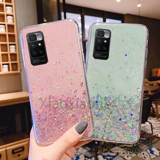 พร้อมส่ง เคสโทรศัพท์ tpu พิมพ์ลายท้องฟ้าเต็มไปด้วยดวงดาว สำหรับ Redmi 10 9A 9C Redmi9