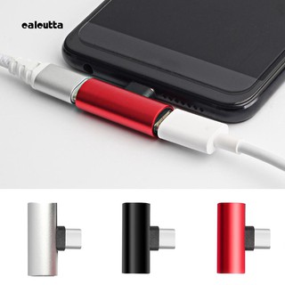 CAL_2-in-1 Splitter Type-C 3.5mm Headphone Charging Audio Adapter for Huawei Xiaomi