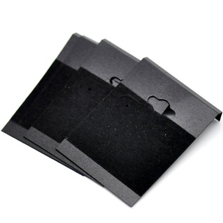 ภาพหน้าปกสินค้าแป้นพลาสติกสำหรับแขวนต่างหู สีดำ กำมะหยี่ ขนาด 6.2x4.5cm(2-1/2\"x1-3/4\") แพ็ค 15 ชิ้น ที่เกี่ยวข้อง