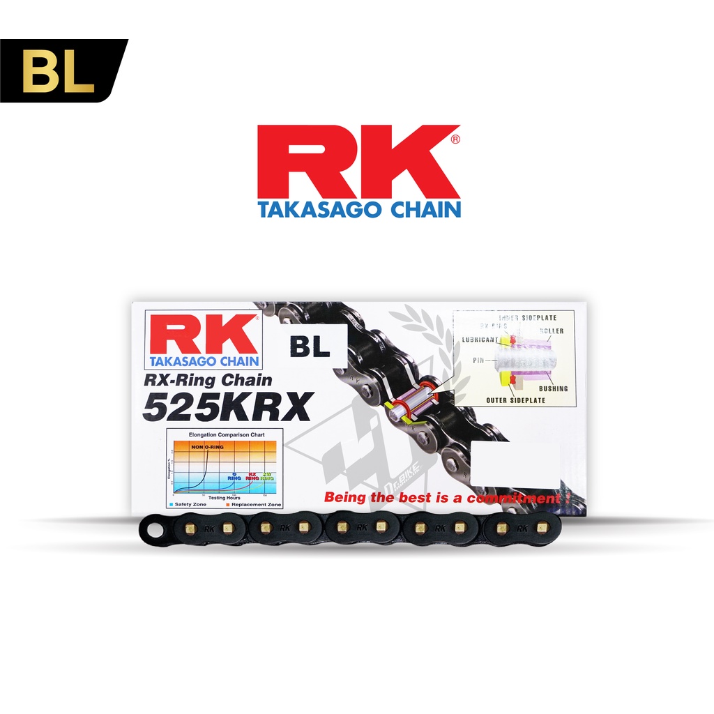โซ่ RK 525KRX X-Ring ของแท้ มีรับประกัน | Shopee Thailand