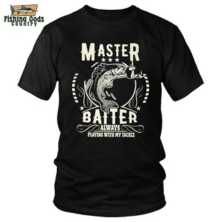 เสื้อยืด พิมพ์ลาย Master Go Fishing FGC สําหรับผู้ชาย 513155