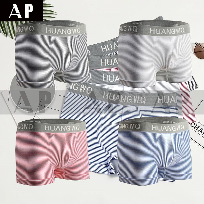 ap-บ๊อกเซอร์ผู้ชาย-เบาบาง-ใส่สบาย-ไม่อึดอัด-ฟรีไซส์-เอว-28-40นิ้ว