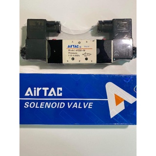 ภาพขนาดย่อของภาพหน้าปกสินค้าPAMY โซลินอยด์ วาล์ว Airtac 4V220-08 (AC220v/DC24v)Airtac Solenoid Valve จากร้าน pamy.pneumatic บน Shopee ภาพที่ 5