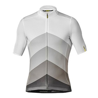 เสื้อปั่นจักรยาน Mavic Cosmic Gradiant Jersey - สีขาว